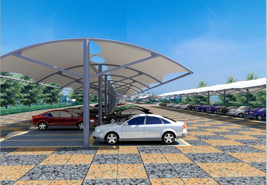 武漢陽光空間膜結(jié)構(gòu)車棚15