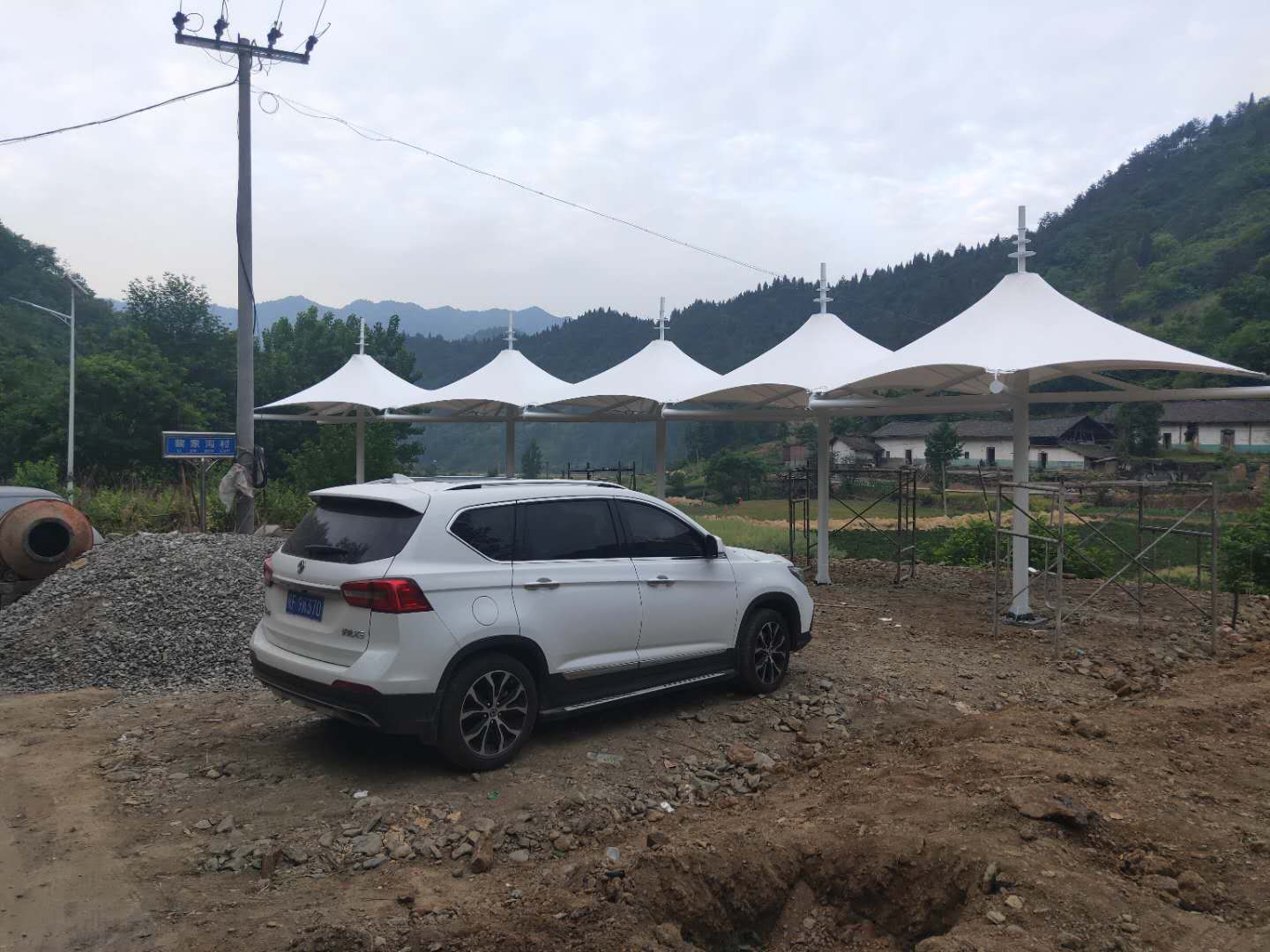 十堰人民醫(yī)院鄉(xiāng)鎮(zhèn)檢測點膜結(jié)構(gòu)建筑