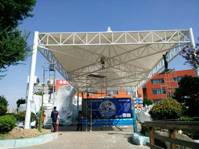 武漢極地海洋世界膜結(jié)構(gòu)建筑工程(圖4)
